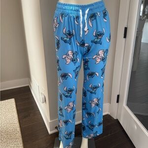 Disney Blue Women’s Stitch Pajama Pants size small